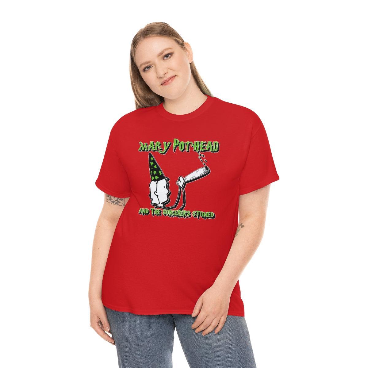 Mary Pothead And The Sorcerer's Stoned - T-Shirt - Witty Twisters Fashions