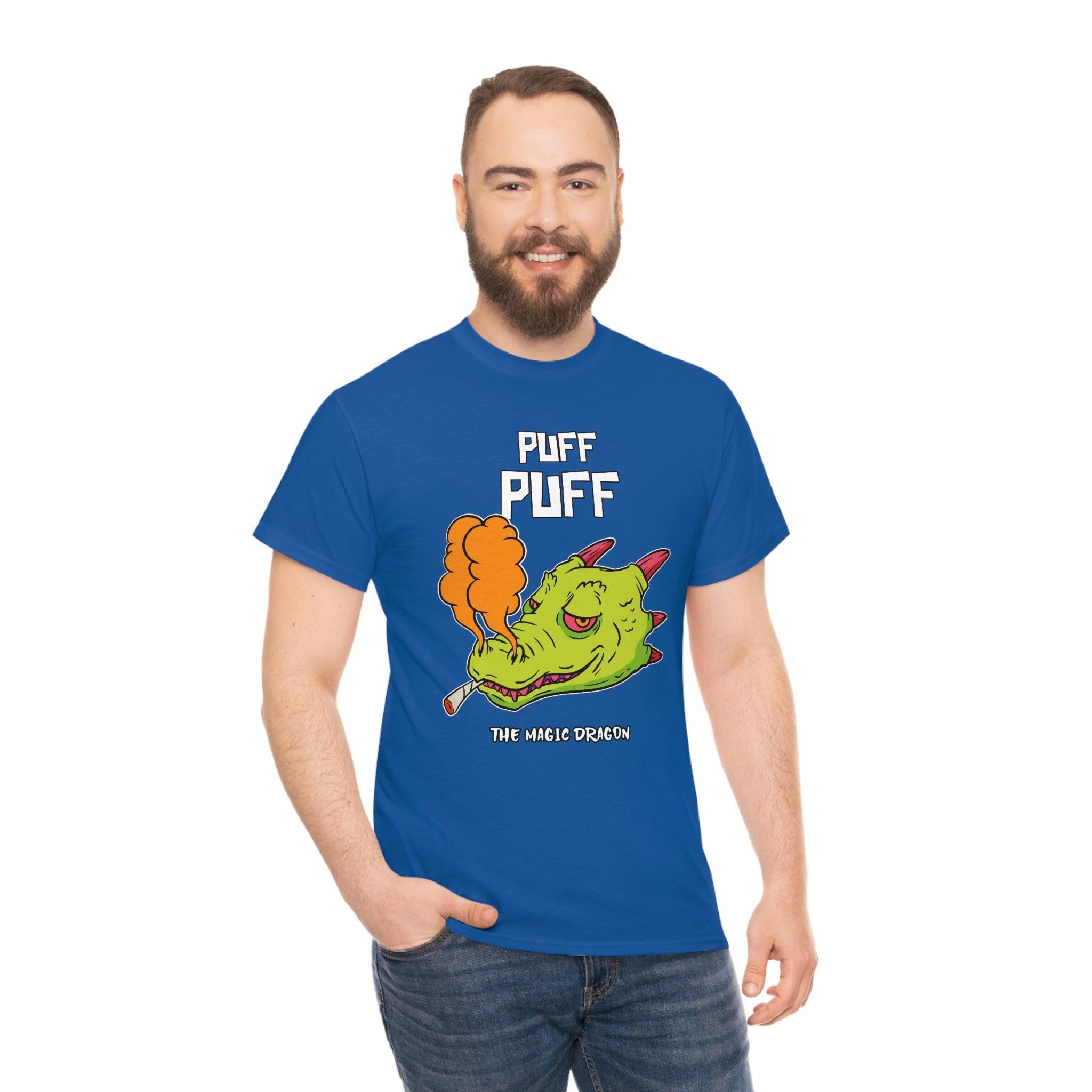Puff Puff The Magic Dragon - T-Shirt - Witty Twisters Fashions