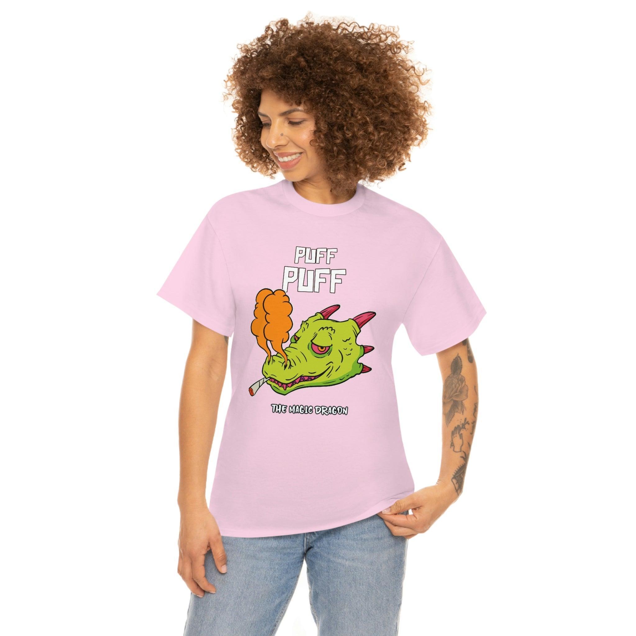 Puff Puff The Magic Dragon - T-Shirt - Witty Twisters Fashions