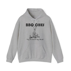 BBQ Chef Try To Beat My Meat - Hoodie - Witty Twisters Fashions