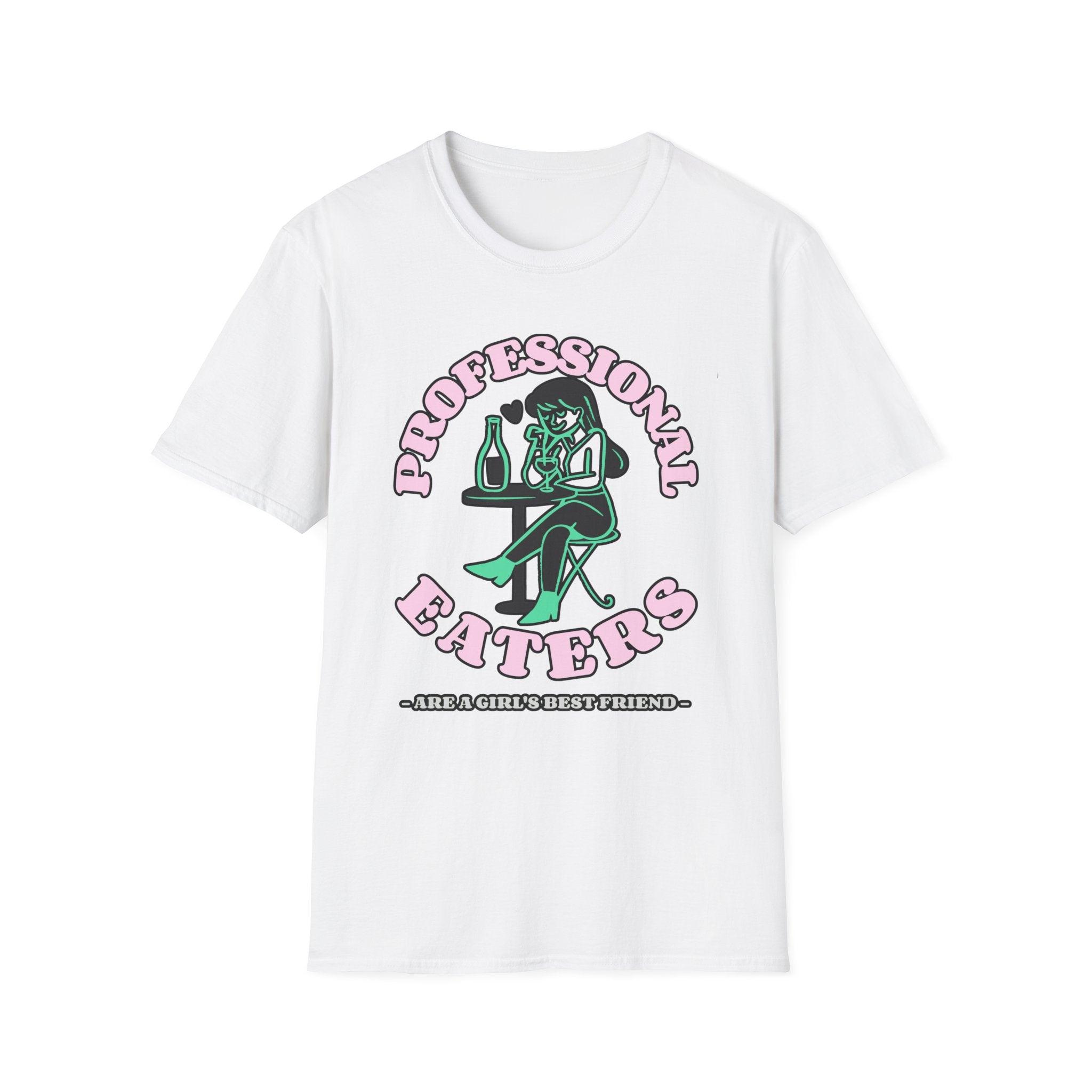 Professional eaters are a girl's best friend - Softstyle T-shirt - Witty Twisters Fashions