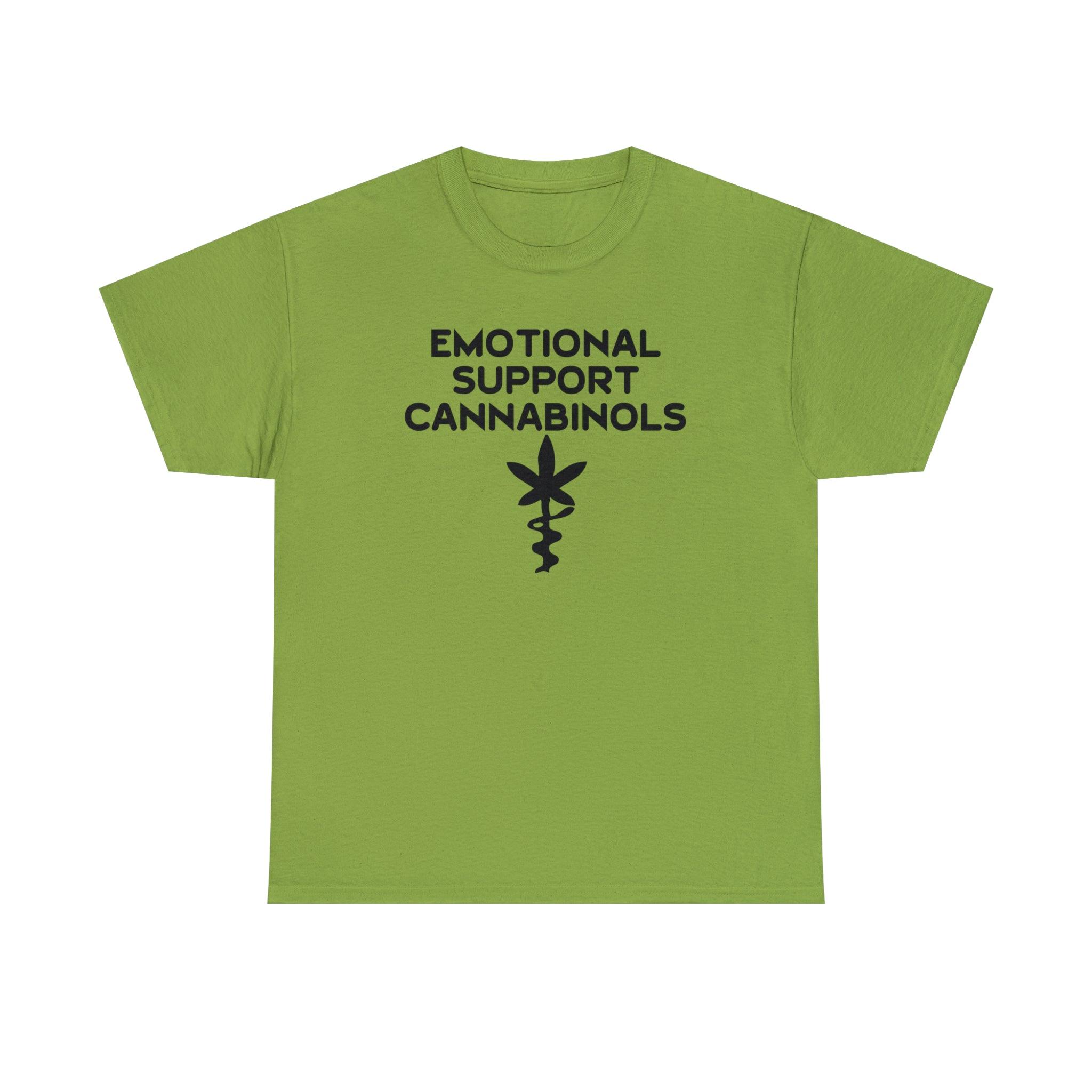 Emotional Support Cannabinols - T-Shirt - Witty Twisters Fashions