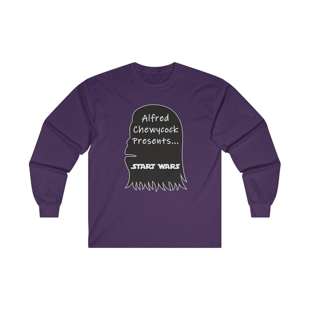 Alfred Chewycock Presents... Start Wars - Long-Sleeve Tee - Witty Twisters T-Shirts