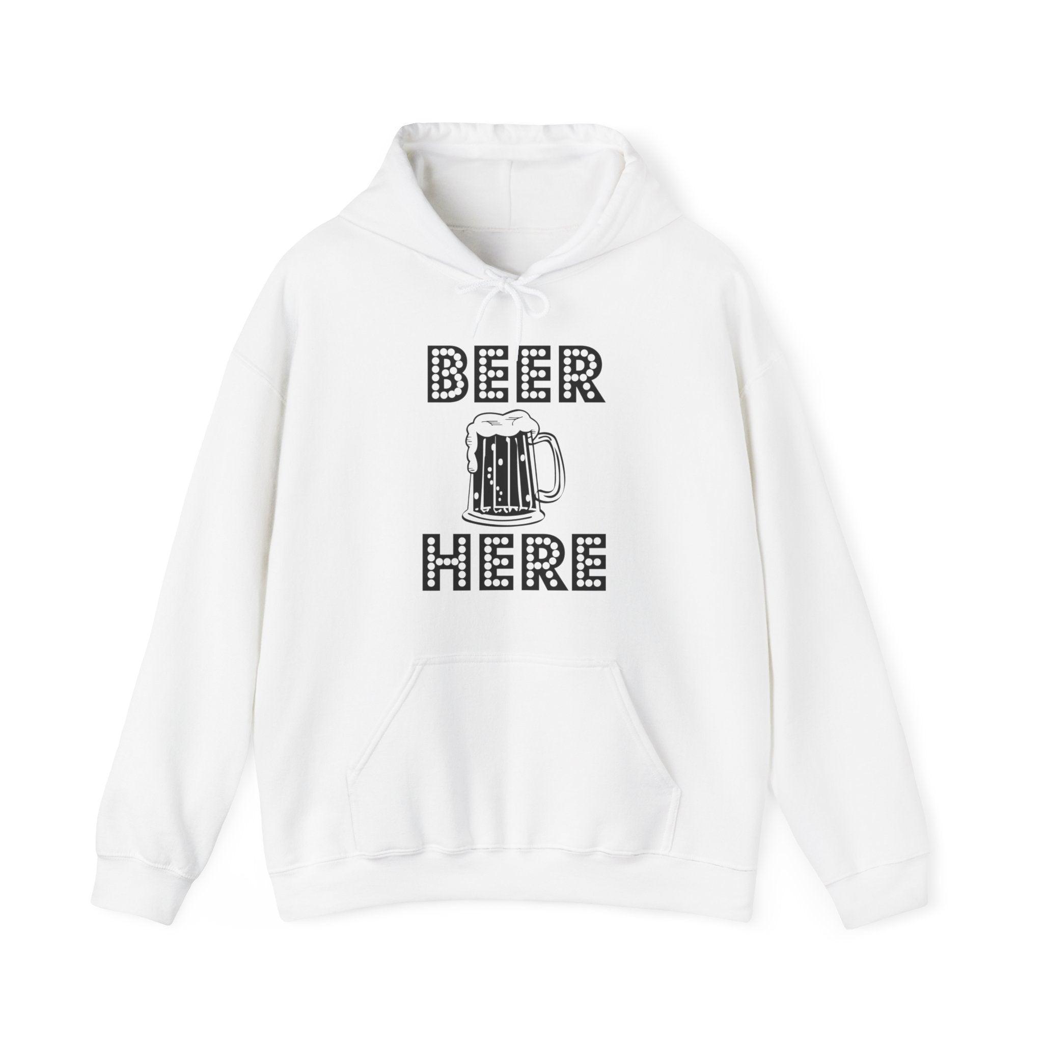 Beer Here - Hoodie - Witty Twisters Fashions