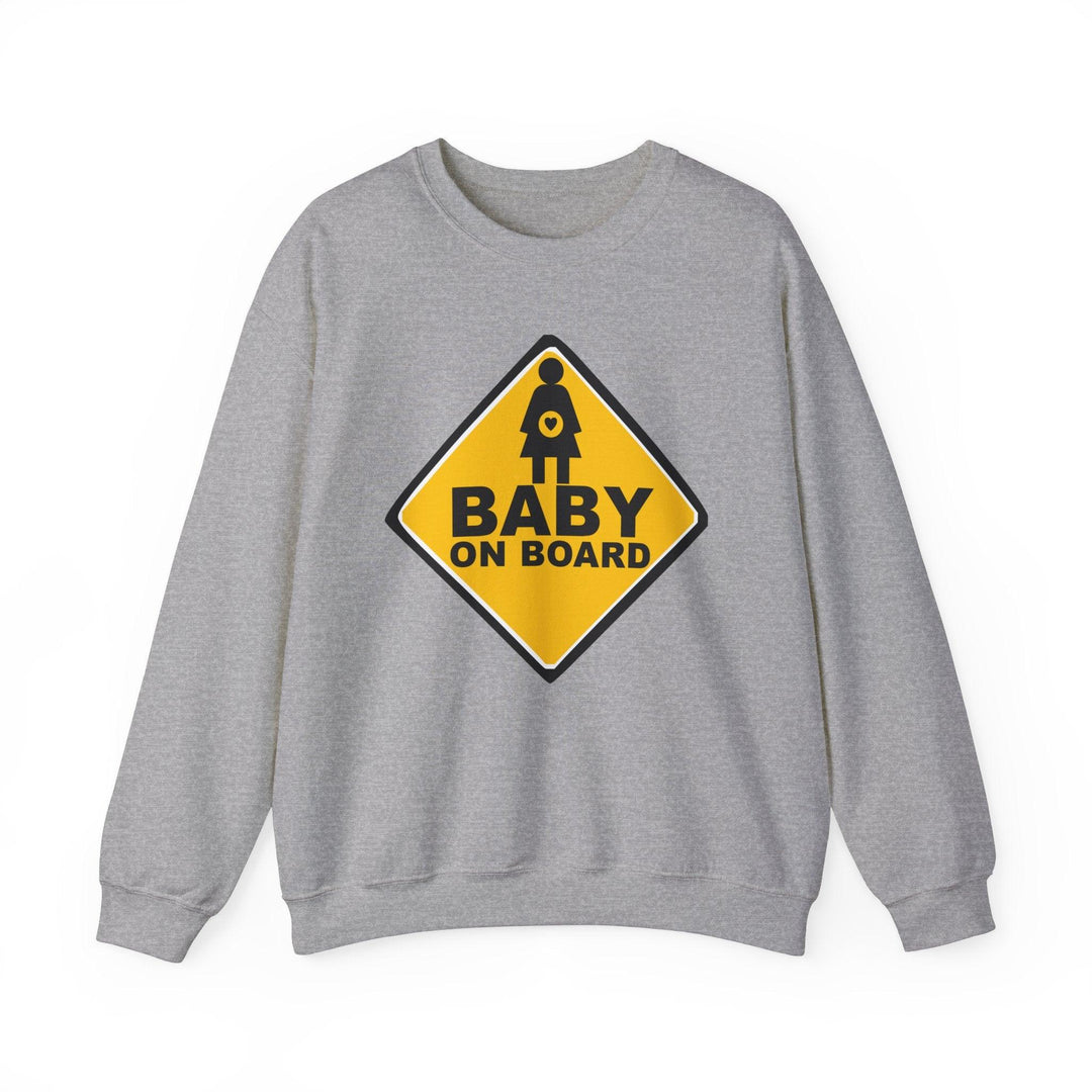 Baby On Board Sign - Sweatshirt - Witty Twisters T-Shirts