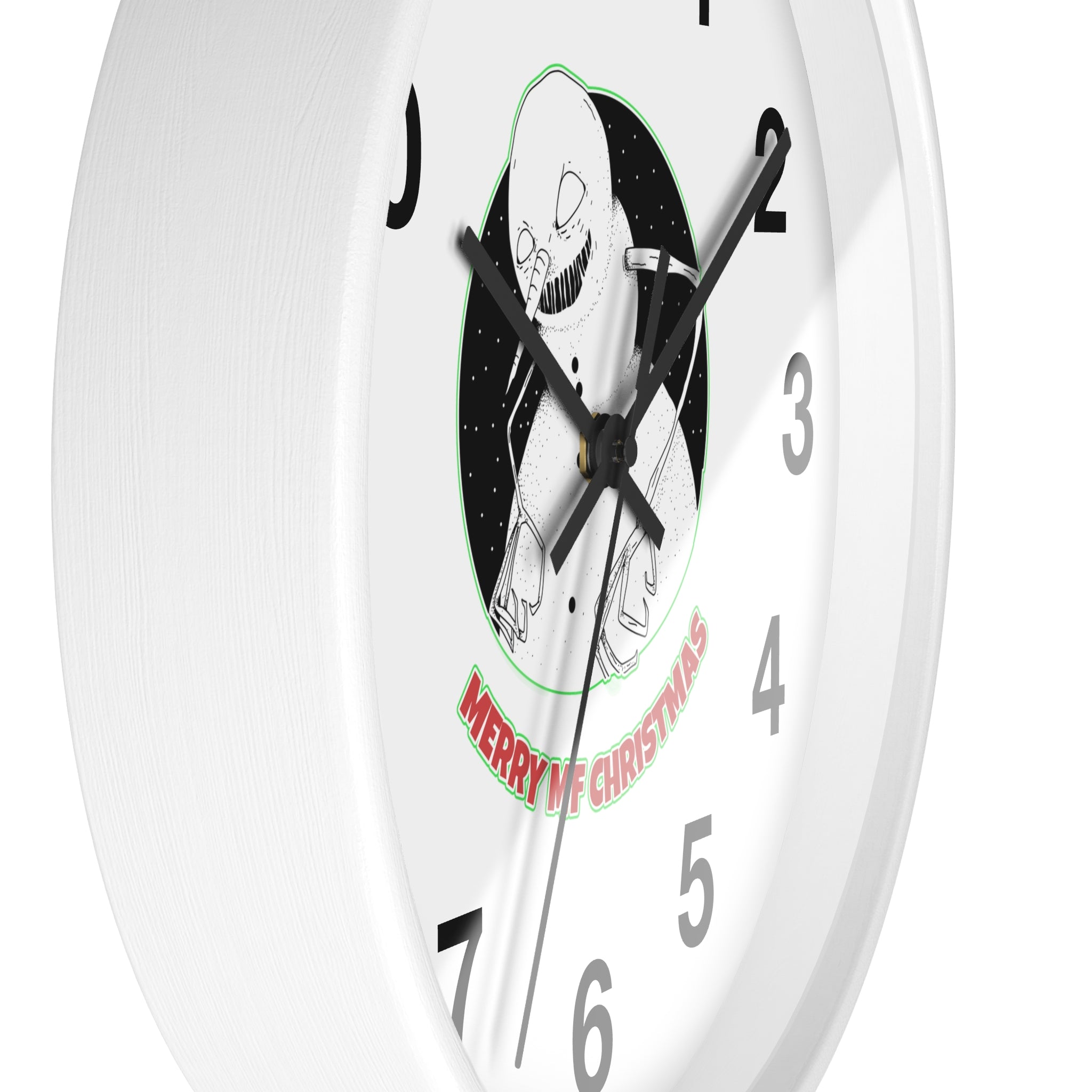 Merry MF Christmas - Wall Clock