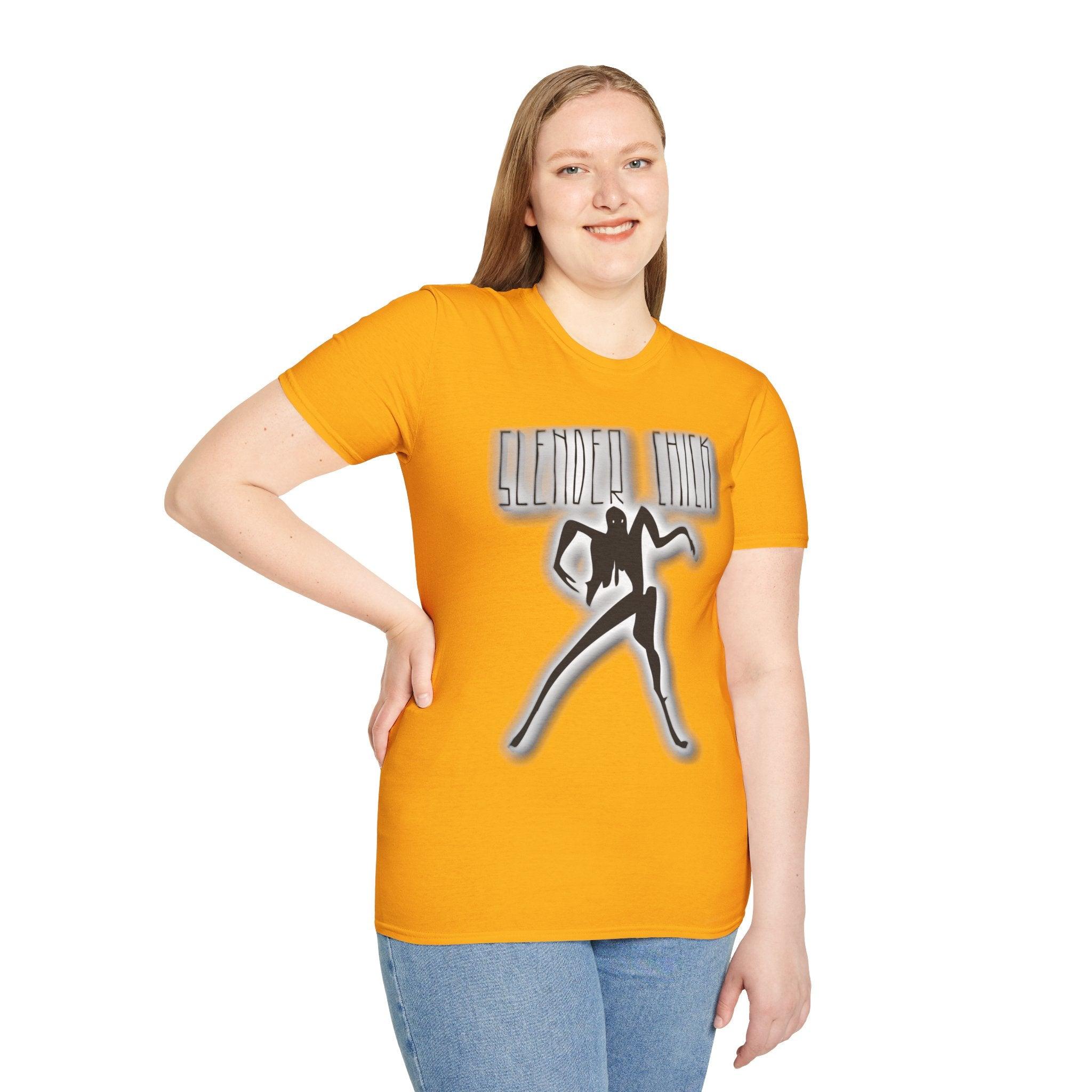 Slender Chick - Softstyle T-Shirt - Witty Twisters Fashions