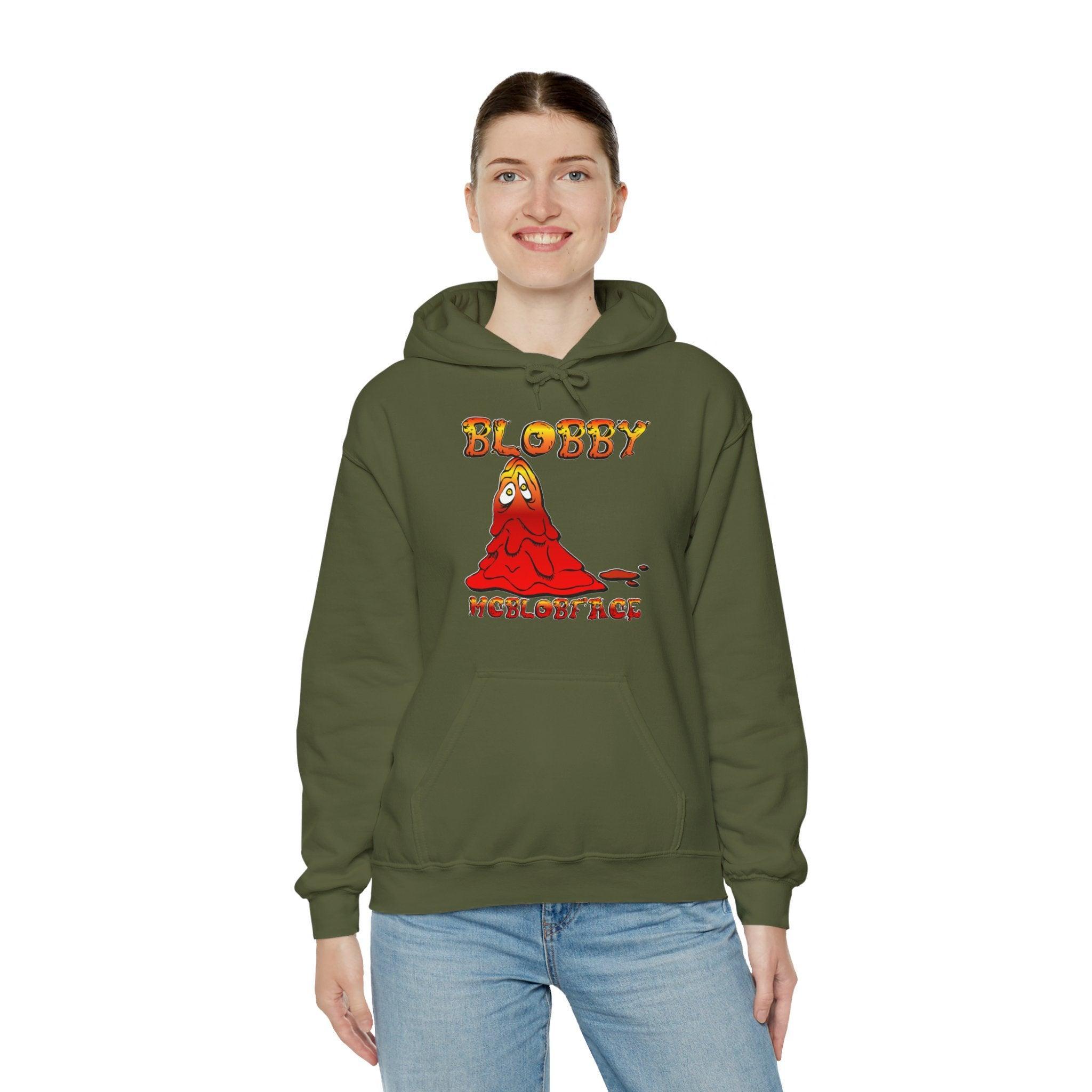 Blobby McBlobface - Hoodie - Witty Twisters Fashions