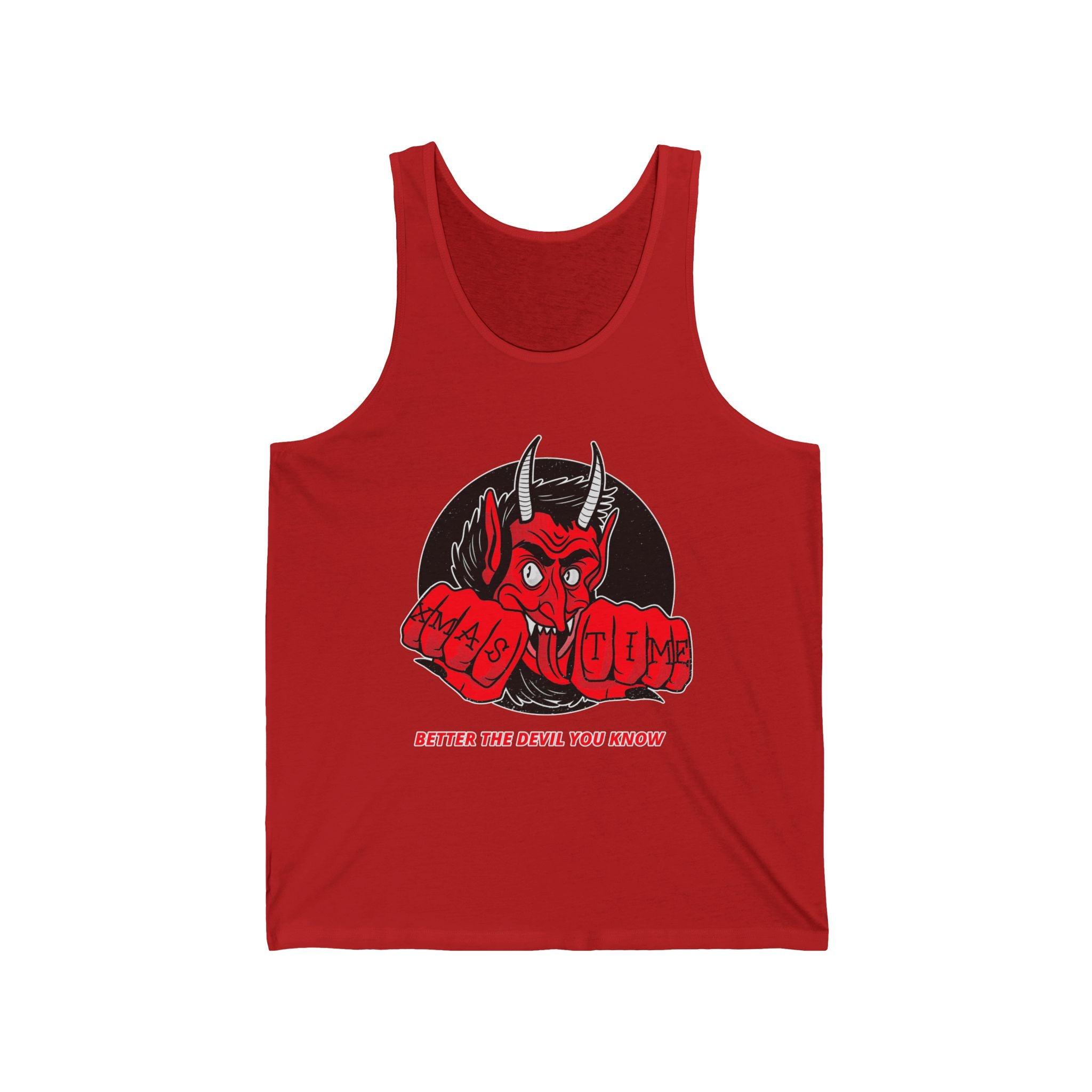 Better the devil you know Xmas time - Tank Top