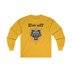 Alone Wolf Looking For Love - Long-Sleeve Tee - Witty Twisters Fashions