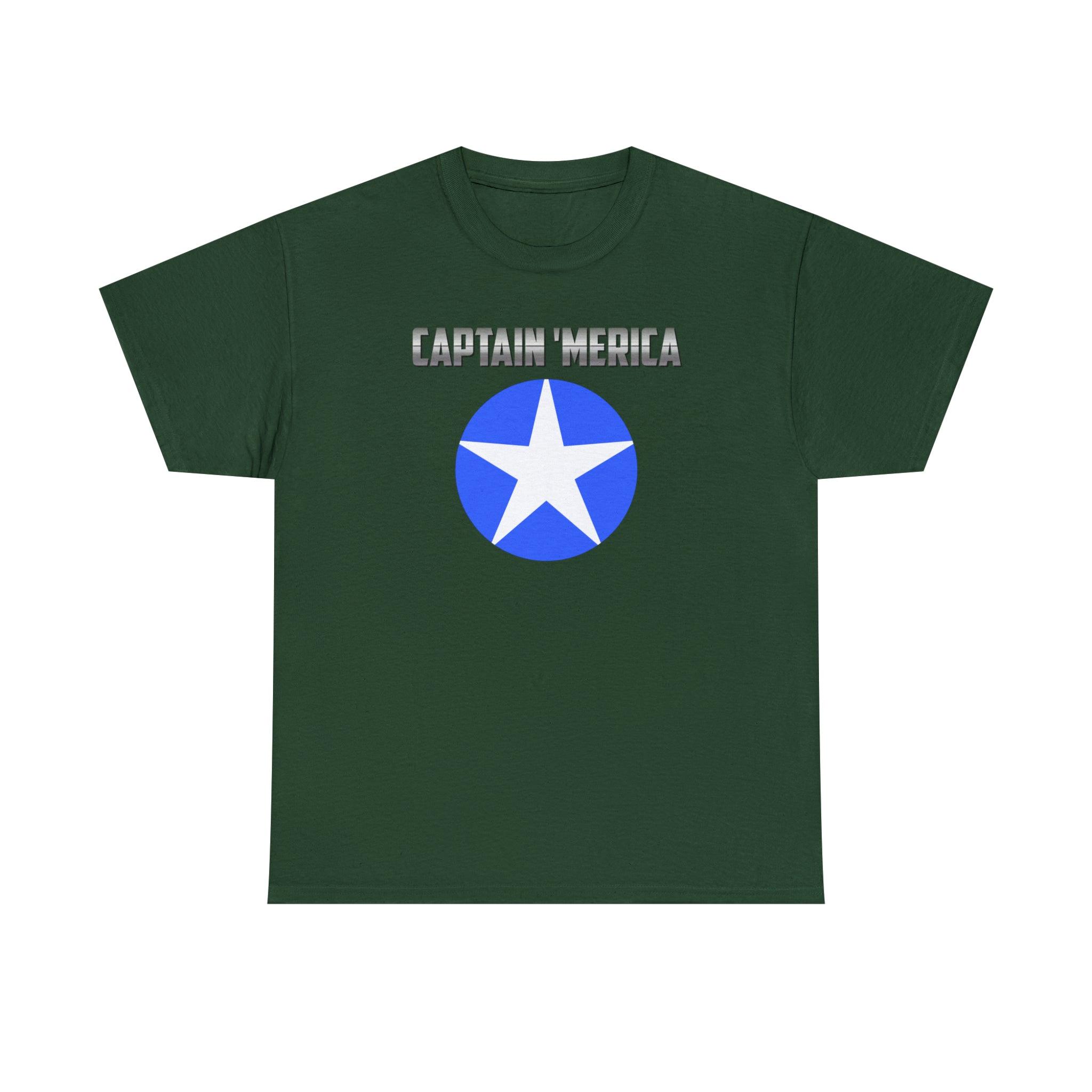 Captain 'Merica - T-Shirt - Witty Twisters Fashions