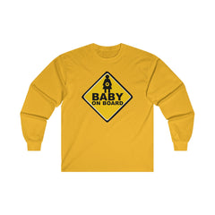 Baby On Board Sign - Long-Sleeve Tee - Witty Twisters Fashions