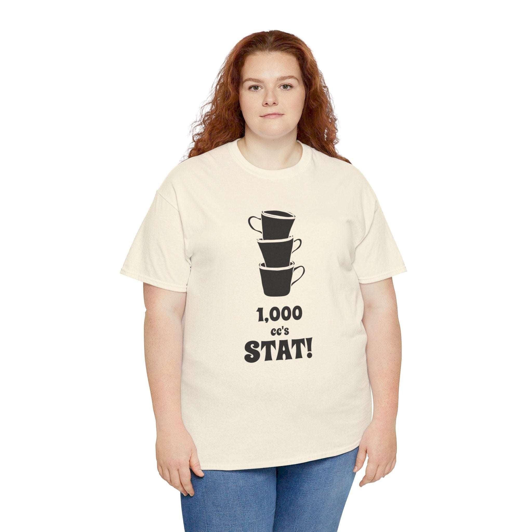 1,000 cc's Stat! - T-Shirt - Witty Twisters Fashions