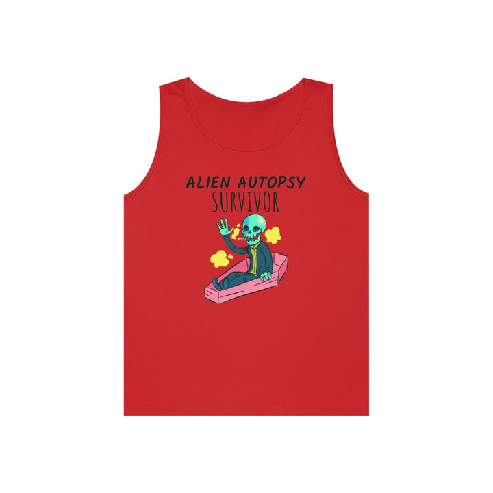 Alien Autopsy Survivor - Tank Top - Witty Twisters T-Shirts