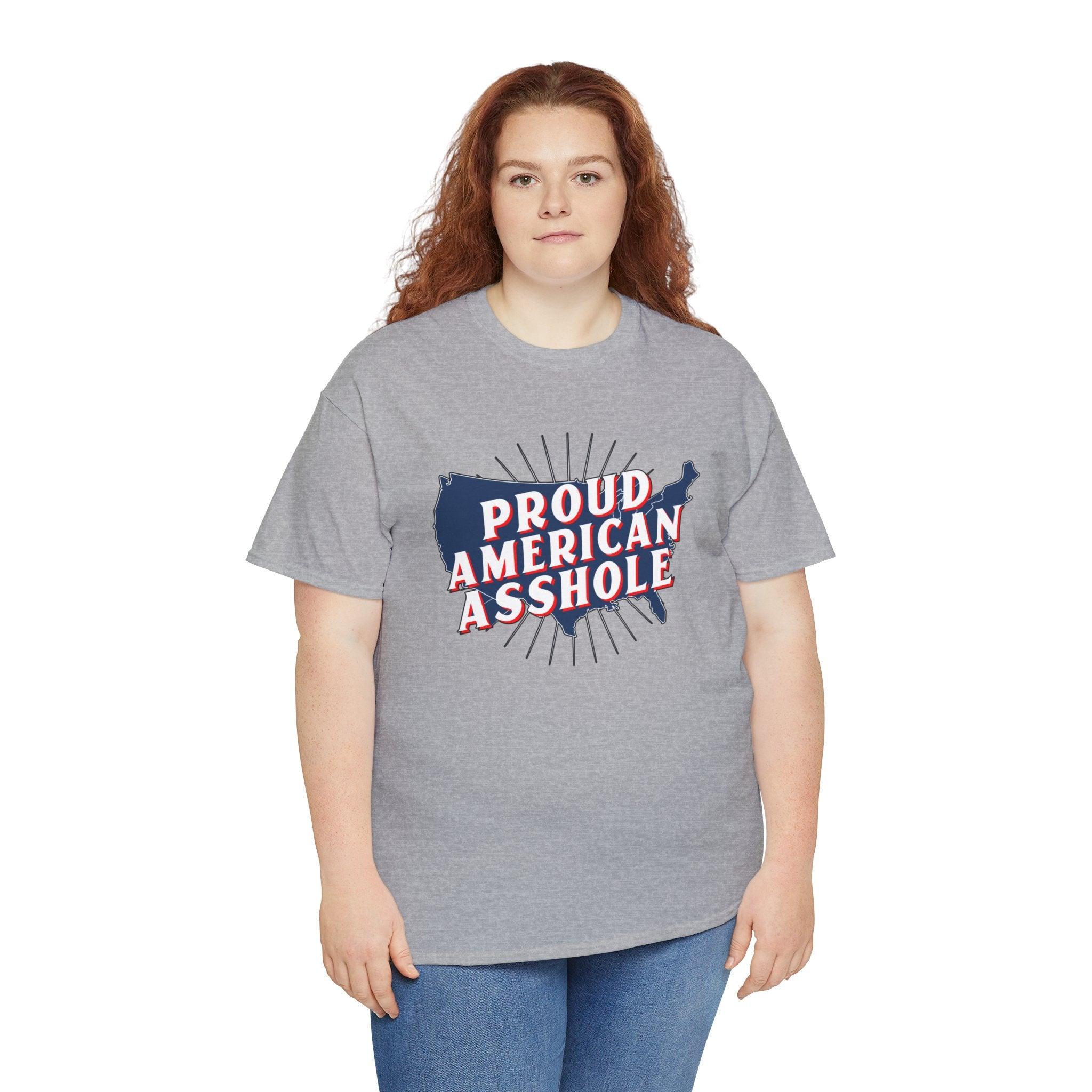 Proud American Asshole - T-Shirt - Witty Twisters Fashions