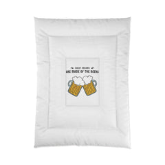 Sweet dreams are made of the beers - Bed Comforter Blanket - Witty Twisters Fashions