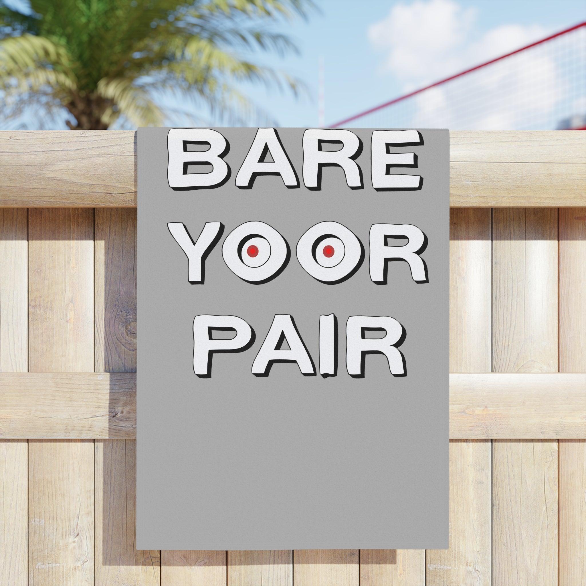 Bare Yoor Pair - Beach Towels - Witty Twisters Fashions