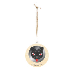 Krampus Cat - Wood Sign