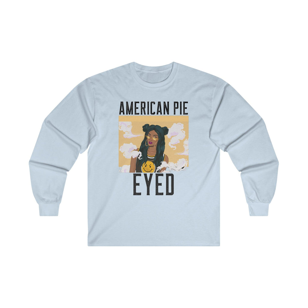 American Pie Eyed - Long-Sleeve Tee - Witty Twisters T-Shirts