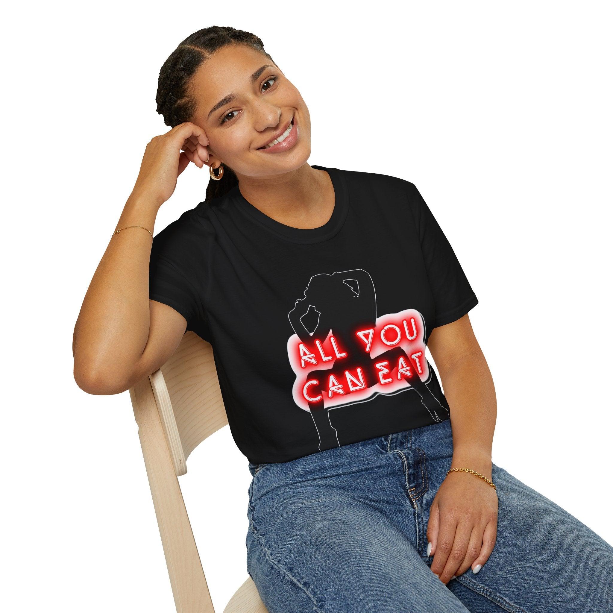 All You Can Eat - Softstyle T-Shirt - Witty Twisters Fashions