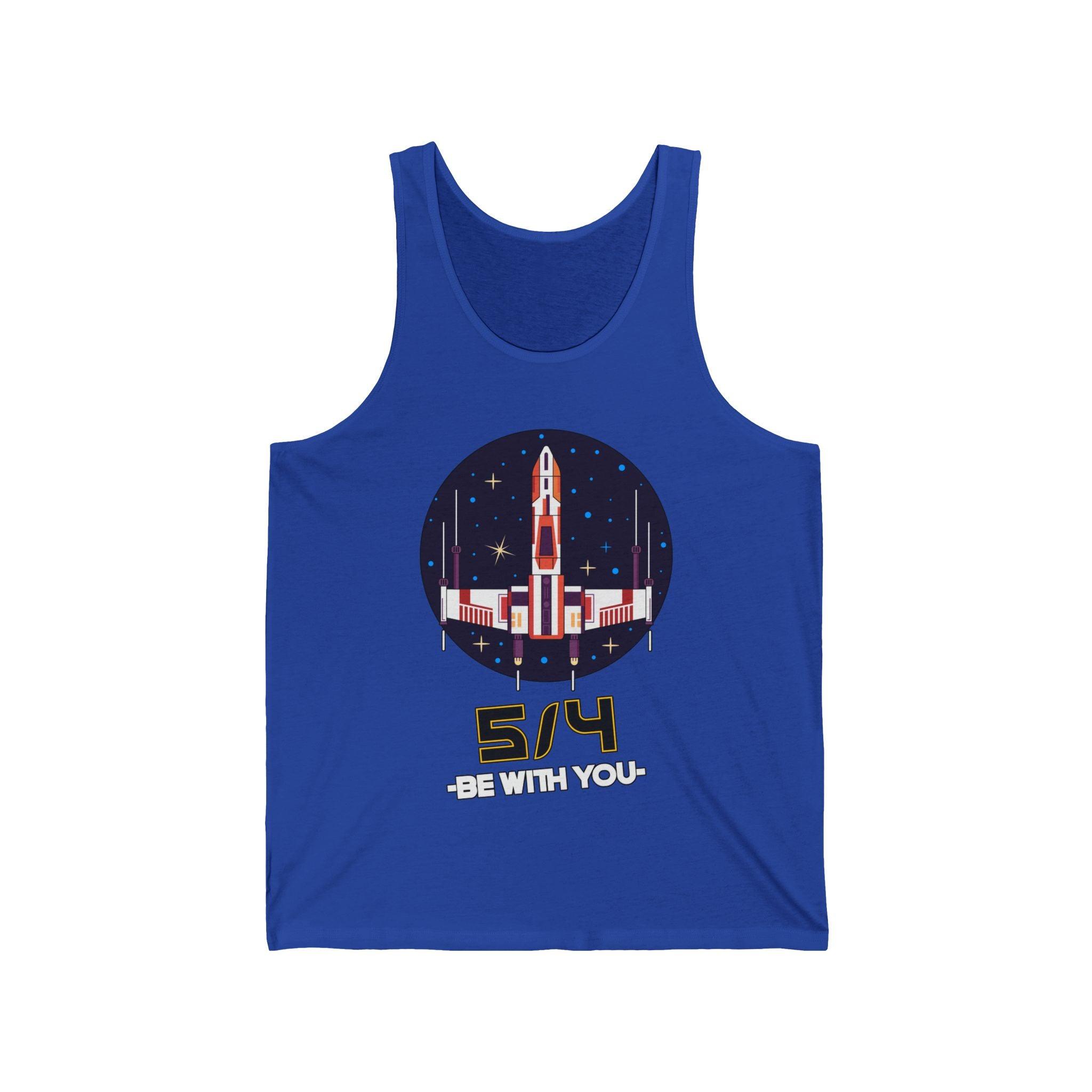 5/4 be with you - Star Wars Day - Tank Top - Witty Twisters Fashions