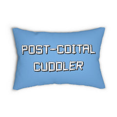 Post-Coital Cuddler - Spun Polyester Lumbar Pillow - Witty Twisters Fashions