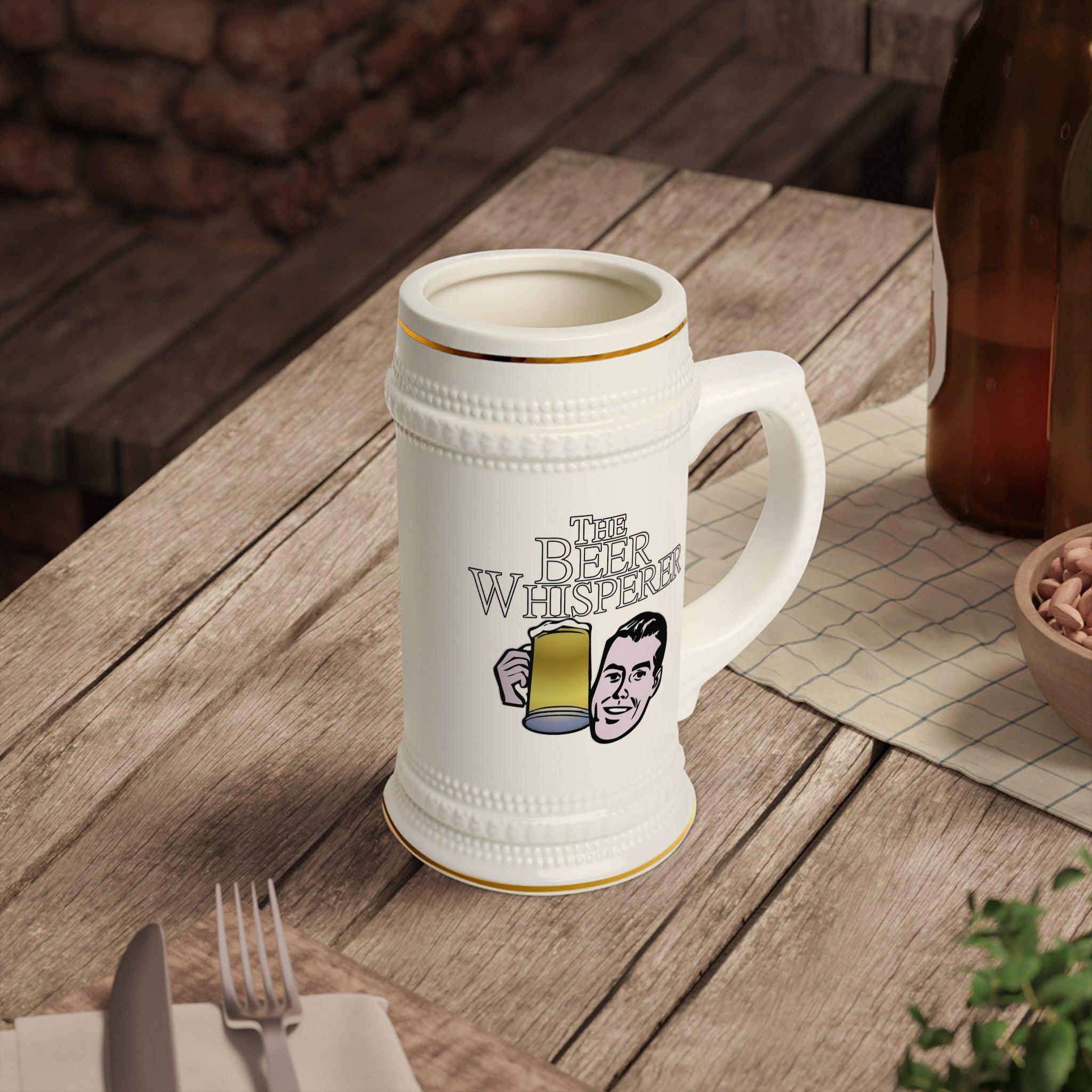 The Beer Whisperer - Beer Stein Mug - Witty Twisters Fashions