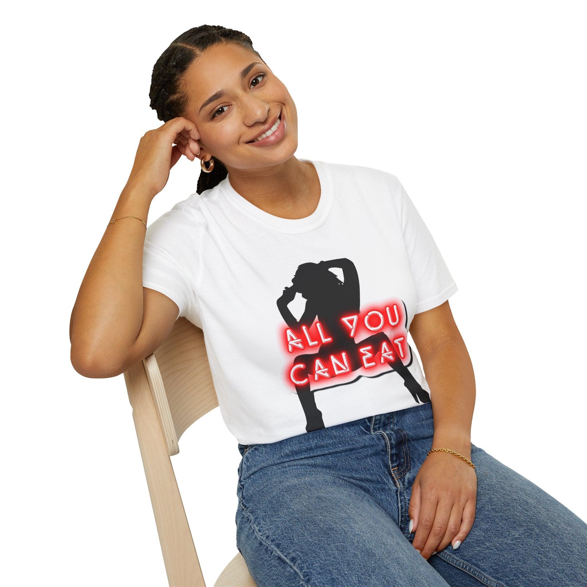 All You Can Eat - Softstyle T-Shirt - Witty Twisters Fashions