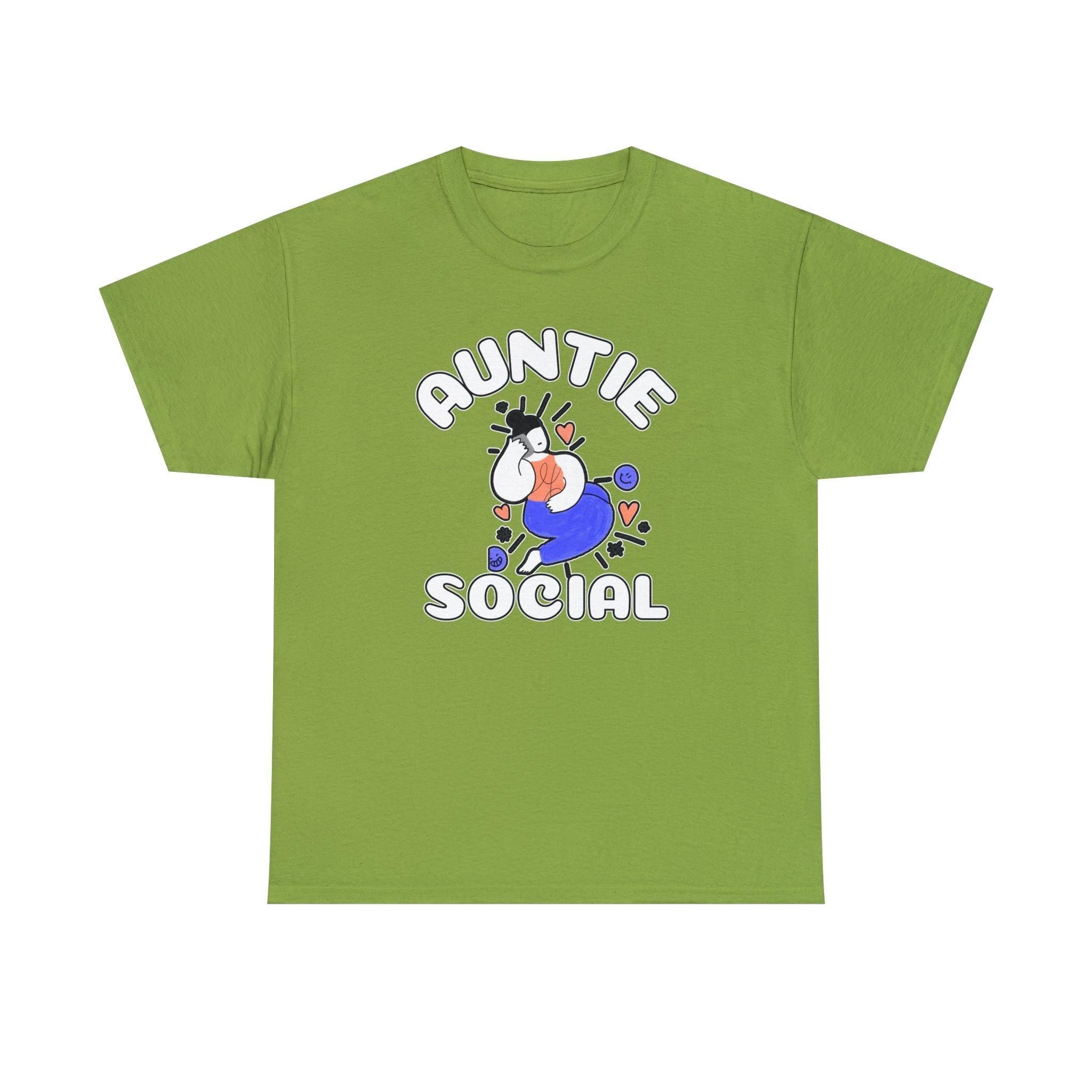 Auntie Social - T-Shirt - Witty Twisters Fashions