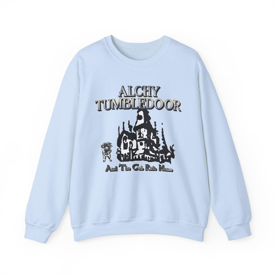Alchy Tumbledoor And The Cab Ride Home - Sweatshirt - Witty Twisters T-Shirts