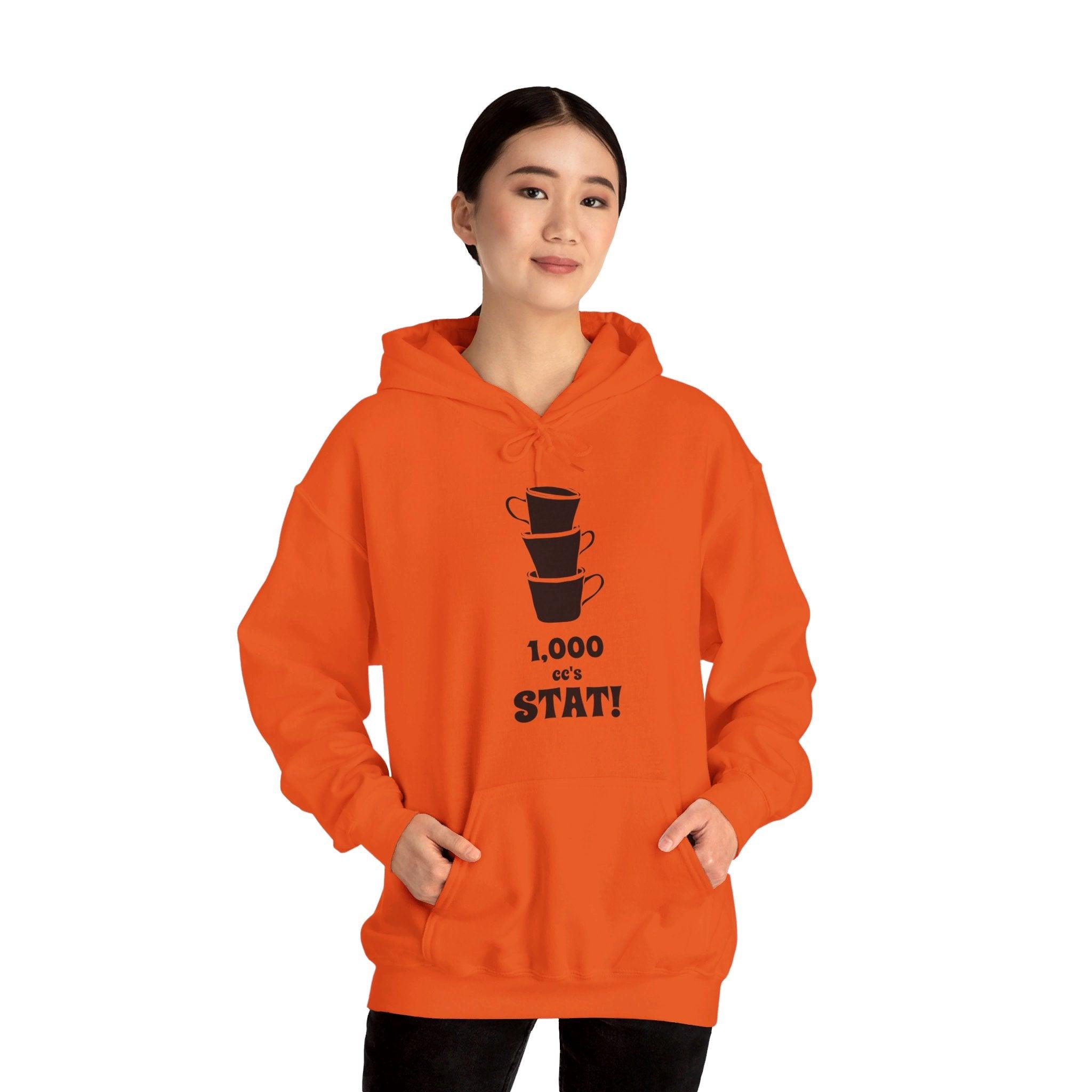 1,000 cc's Stat! - Hoodie - Witty Twisters Fashions