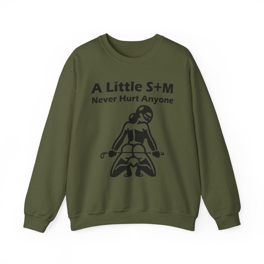 A Little S+M Never Hurt Anyone - Sweatshirt - Witty Twisters T-Shirts