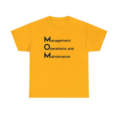 MOM is Management, Operations and Maintenance - T-Shirt - Witty Twisters Fashions