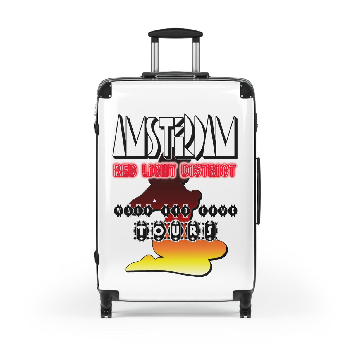 Amsterdam Red Light District Walk And Gawk Tours - Suitcase - Witty Twisters Fashions