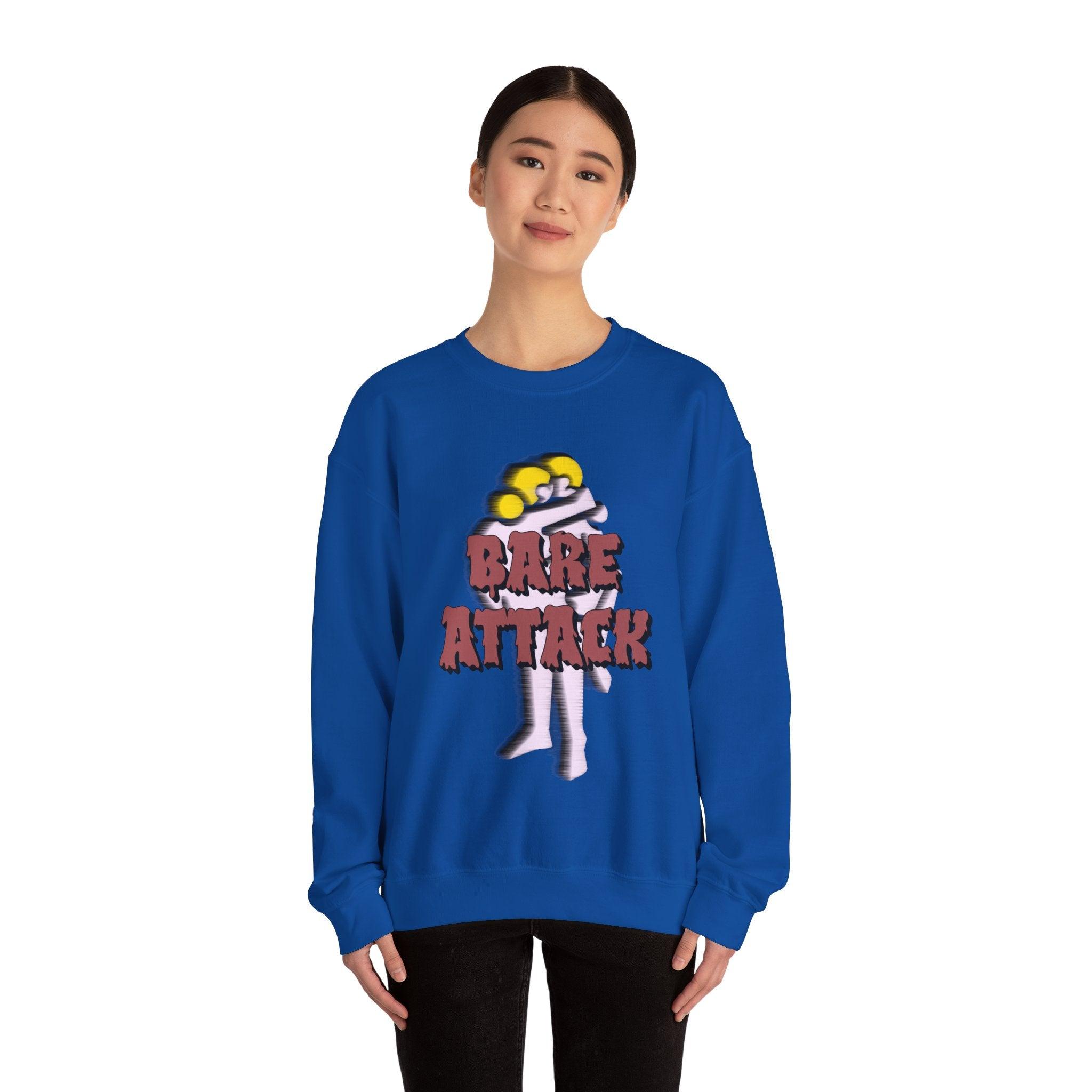 Bare Attack - Sweatshirt - Witty Twisters Fashions