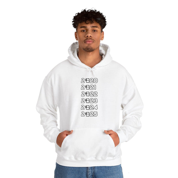 2020 2021 2022 2023 2024 2025 (Hoodie) - Witty Twisters T-Shirts