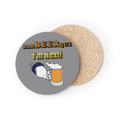 BarBeerQue I'm Next - Drink Coasters - Witty Twisters Fashions