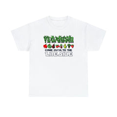 VEGANISM Come Over To The Lite Side - T-Shirt - Witty Twisters Fashions