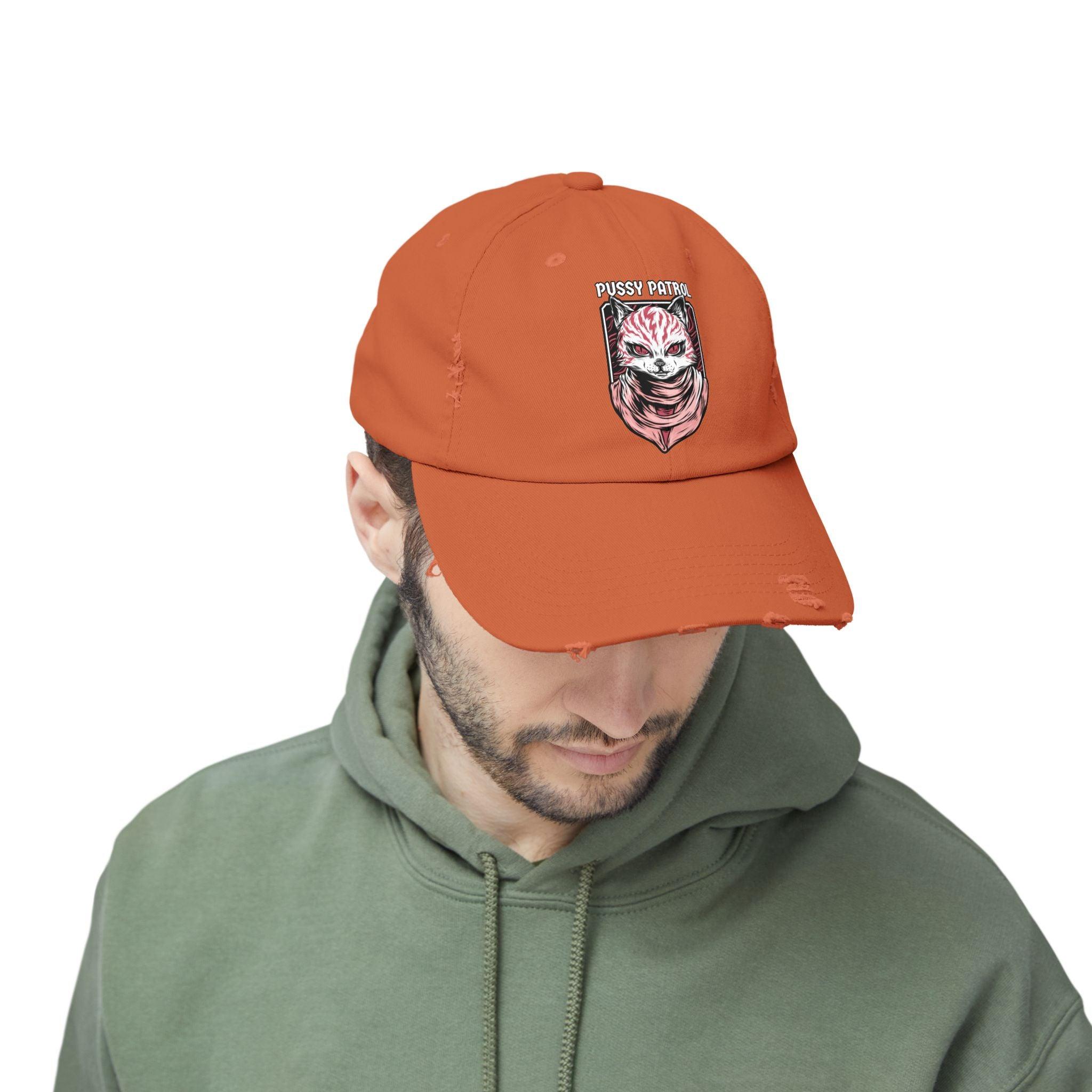 Pussy Patrol - Cotton Twill Distressed Baseball Cap