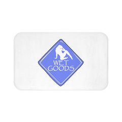 Wet Goods Sign - Bath Mat - Witty Twisters Fashions