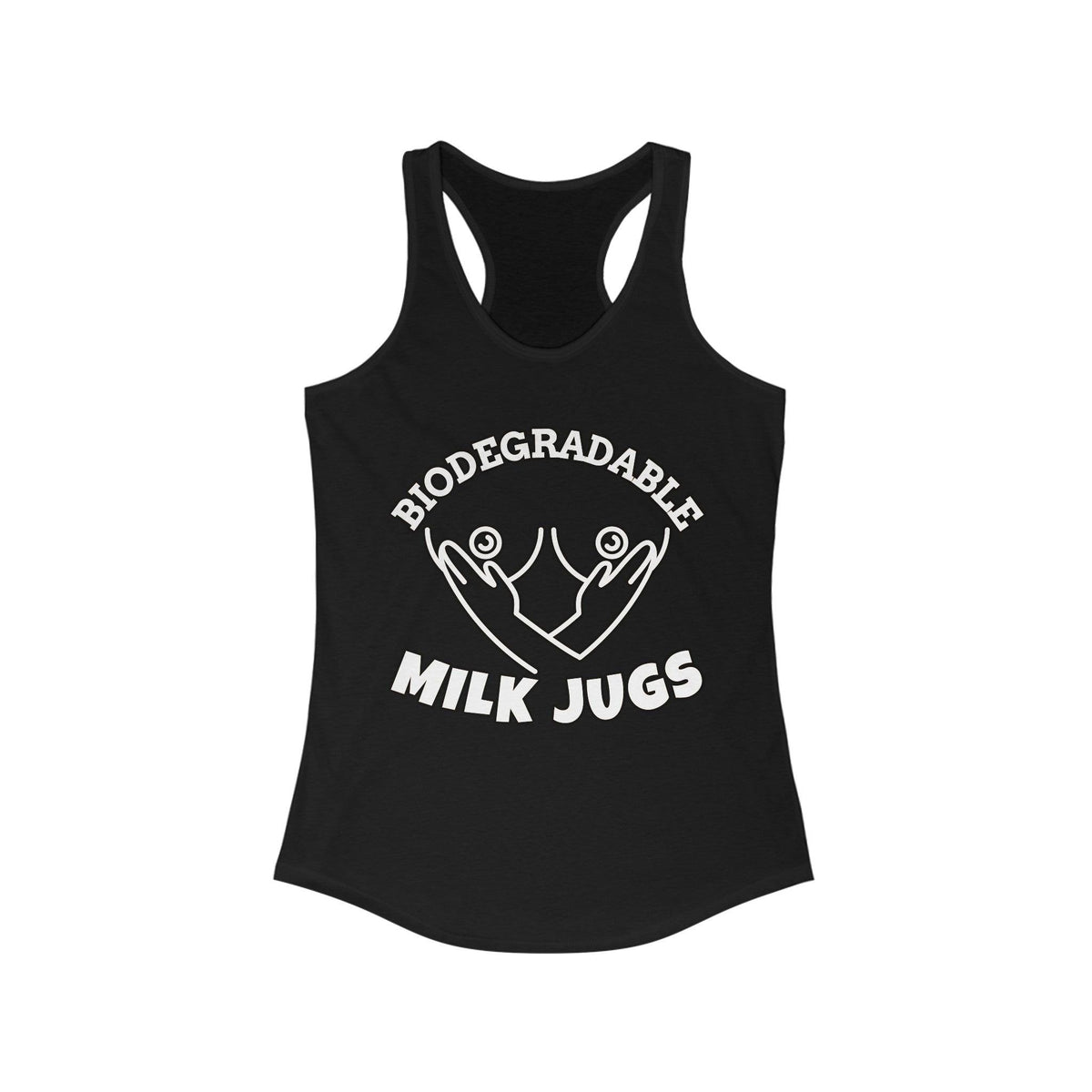 Biodegradable Milk Jugs - Women's Tank Top - Witty Twisters Fashions