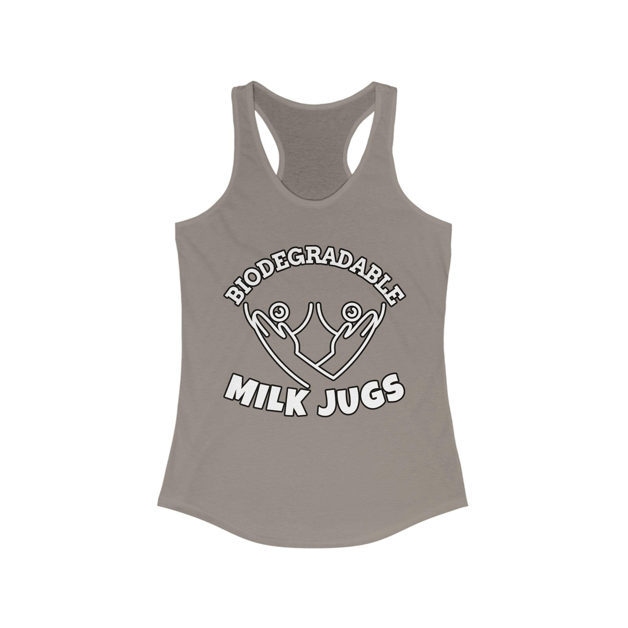 Biodegradable Milk Jugs - Women's Tank Top - Witty Twisters Fashions