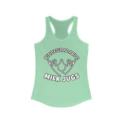 Biodegradable Milk Jugs - Women's Tank Top - Witty Twisters Fashions