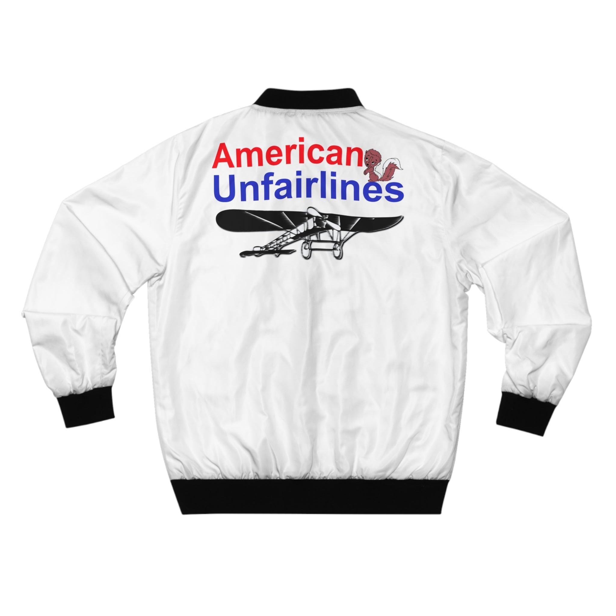 American Unfairlines - Men's Bomber Jacket - Witty Twisters Fashions