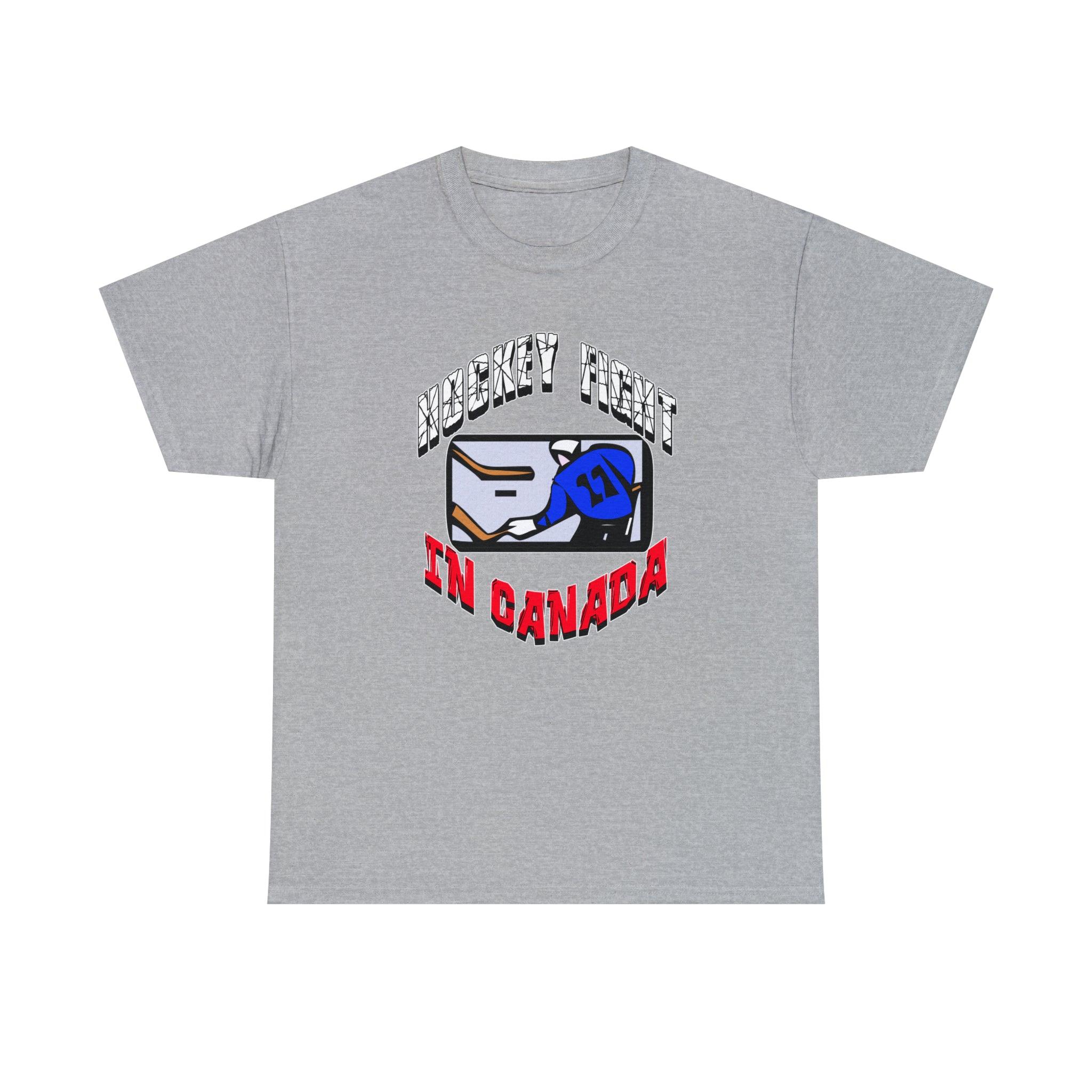 Hockey Fight In Canada - Witty Twisters T-Shirts