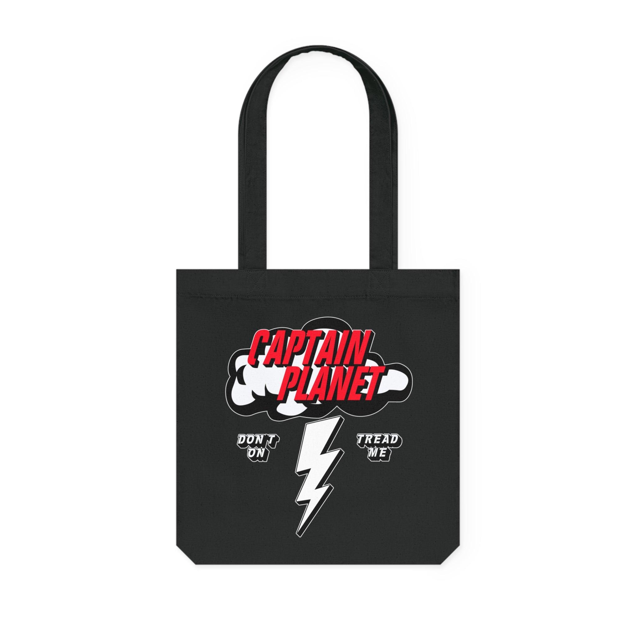 Captain Planet Don't Tread On Me - Woven Tote Bag