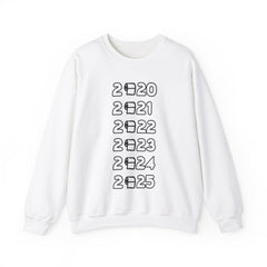 2020 2021 2022 2023 2024 2025 - Sweatshirt - Witty Twisters Fashions