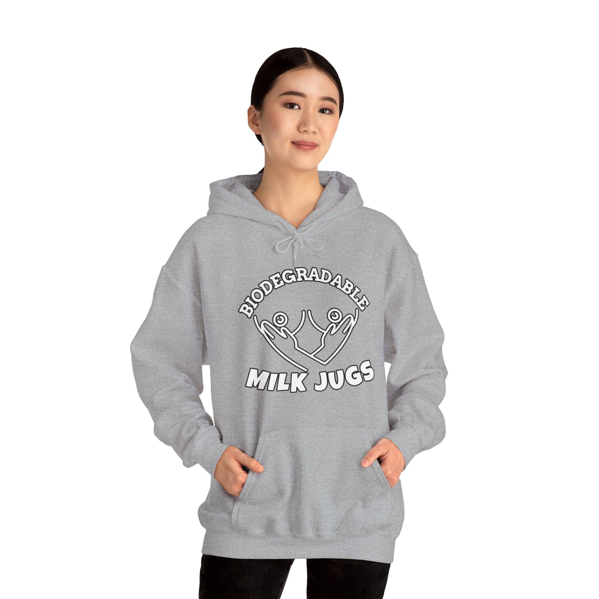 Biodegradable Milk Jugs - Hoodie - Witty Twisters Fashions