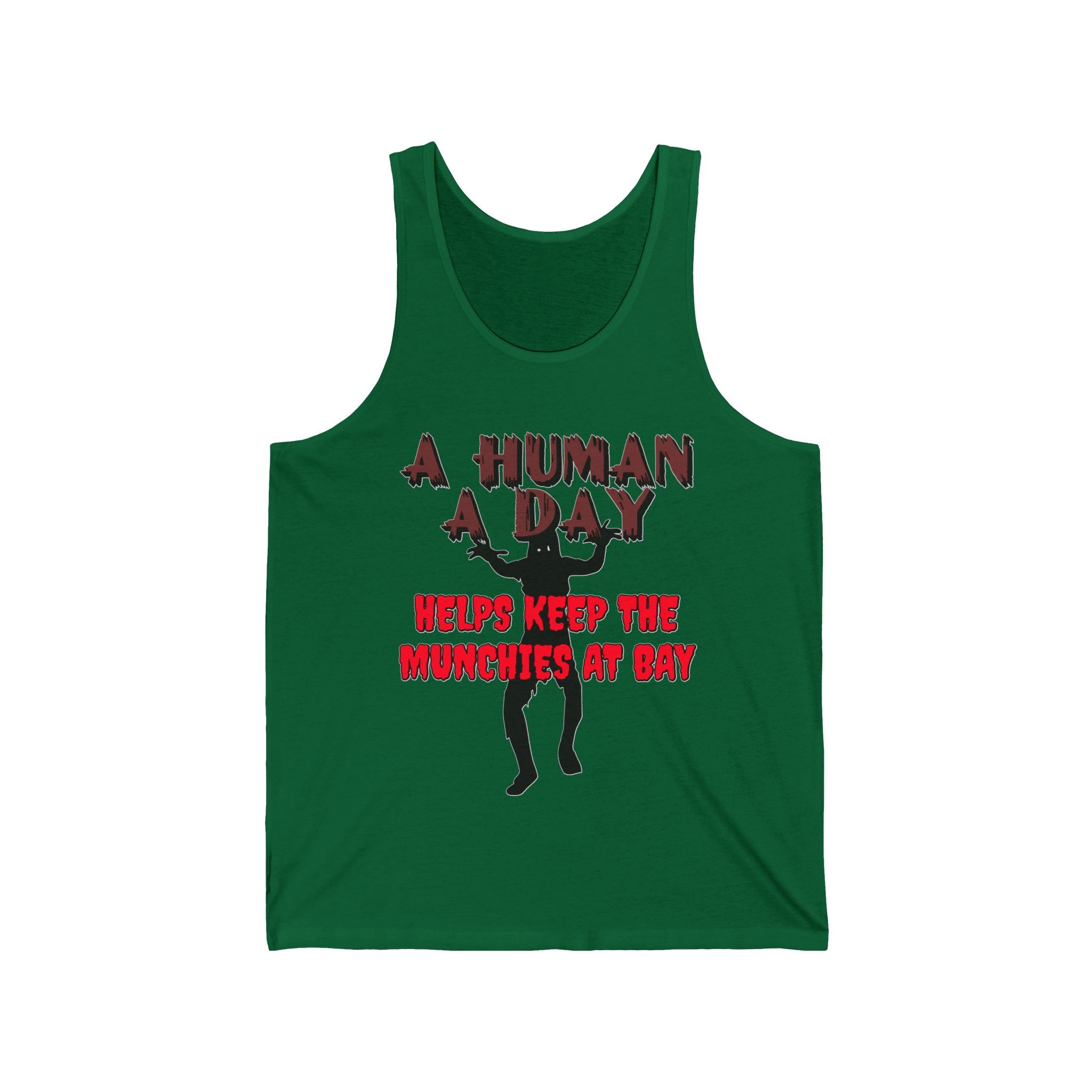 A Human A Day Helps Keep The Munchies at Bay - Tank Top