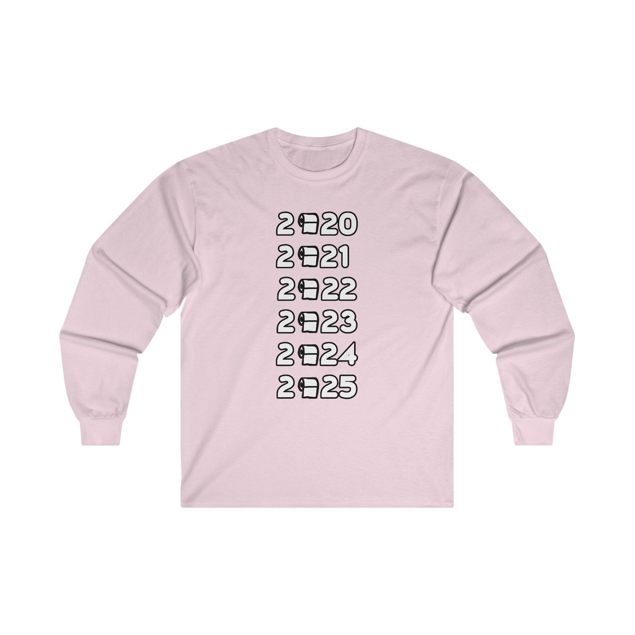 2020 2021 2022 2023 2024 2025 - Long-Sleeve Tee - Witty Twisters Fashions